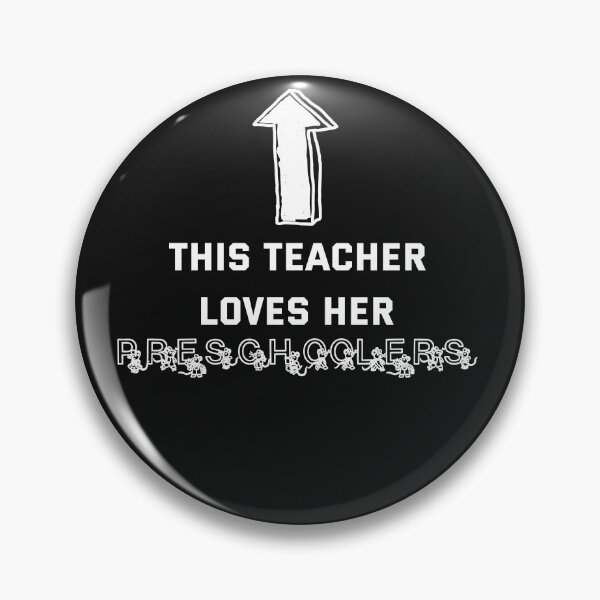 Item preview, This Teacher Loves Her Preschoolers designed and sold by Elyora.