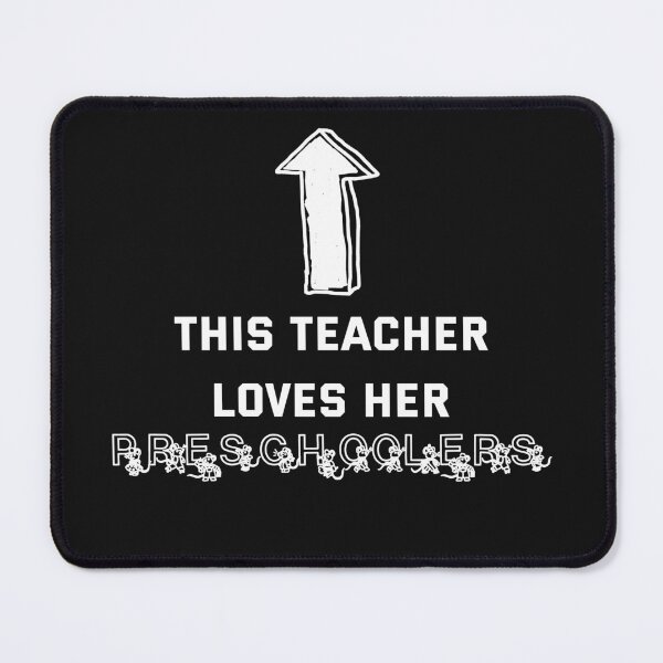 Item preview, This Teacher Loves Her Preschoolers designed and sold by Elyora.