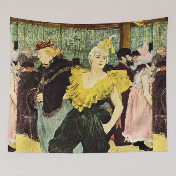 Aperçu de l'œuvre Actor from the Moulin Rouge - Henri de Toulouse-Lautrec créée et vendue par Vintage Designs +.