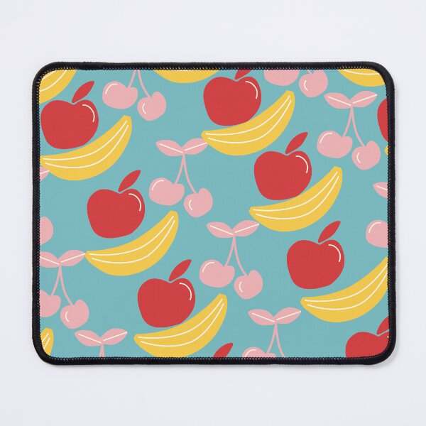 Item preview, Fruits Alignment Fruits Pattern Design Apples Bananas and Cherries designed and sold by Myriam-BR.