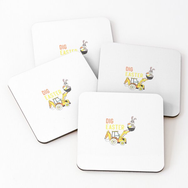 Item preview,  I Dig Easter Bunny Rabbit Funny Eggs Tractor Toddler Boys designed and sold by designreb.