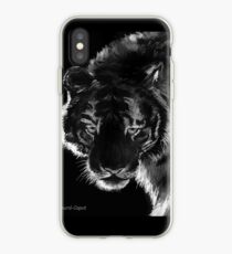 Tiger B & N, featured in Back in Black iPhone Case