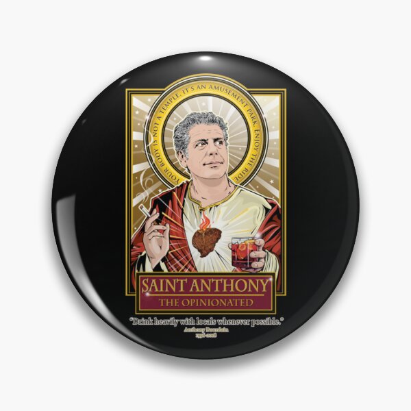 Item preview, Saint Anthony Bourdain T-Shirt designed and sold by trangnhung111.