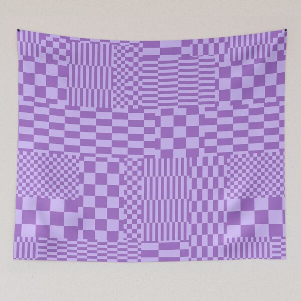 Aperçu de l'œuvre Dames Glitchy // Violet créée et vendue par The Wellington Boot.