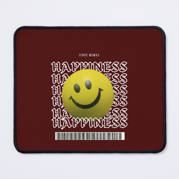 Item preview, HAPPINESS EMOJI Graphic Motivational print. designed and sold by gabbygeorgechen.