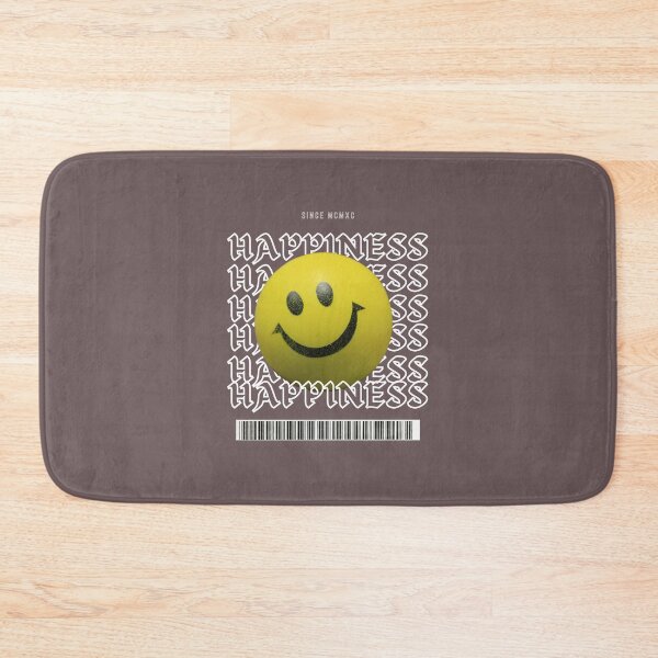 Item preview, HAPPINESS EMOJI Graphic Motivational print. designed and sold by gabbygeorgechen.