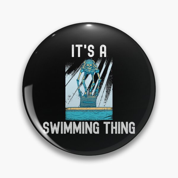 Item preview, It's A Swimming Thing Funny Swimmer Classic T-Shirt designed and sold by batesyadi3.