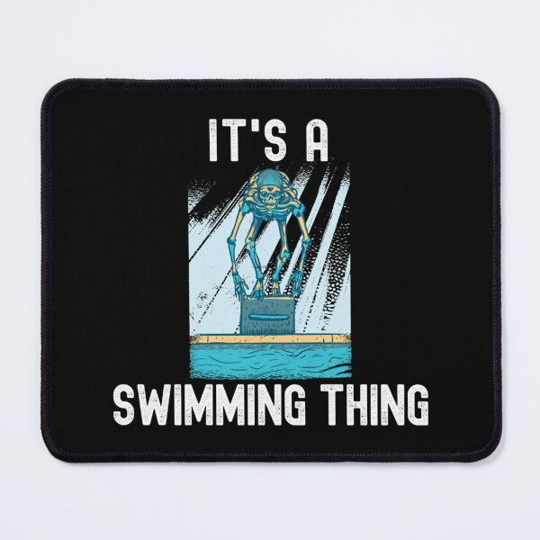 Item preview, It's A Swimming Thing Funny Swimmer Classic T-Shirt designed and sold by batesyadi3.