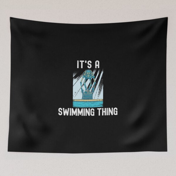 Item preview, It's A Swimming Thing Funny Swimmer Classic T-Shirt designed and sold by batesyadi3.