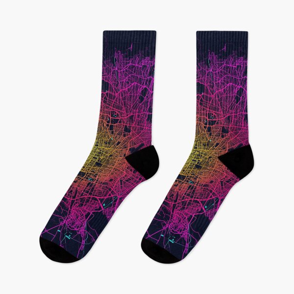 Item preview, Tehran City Map of Iran - Neon designed and sold by deMAP.