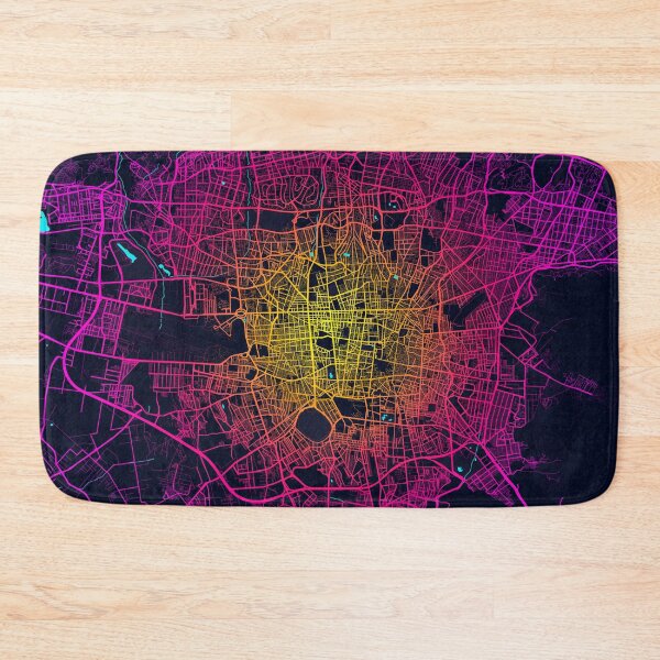 Item preview, Tehran City Map of Iran - Neon designed and sold by deMAP.