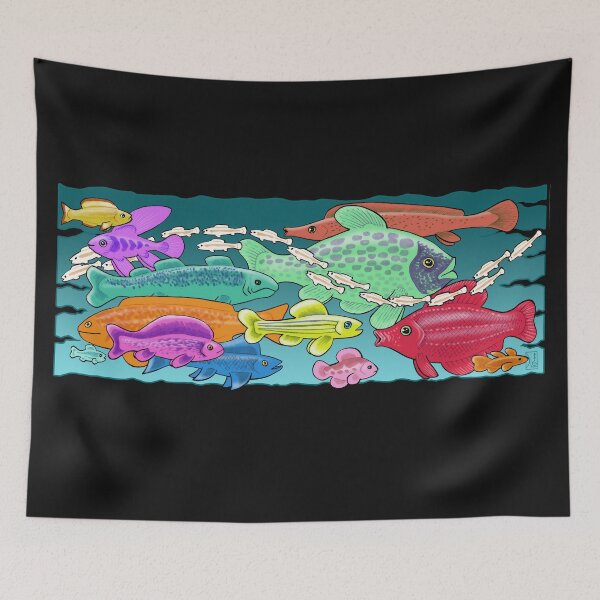 Item preview, All the Fish in the Seas designed and sold by David Lee  INGERSOLL.