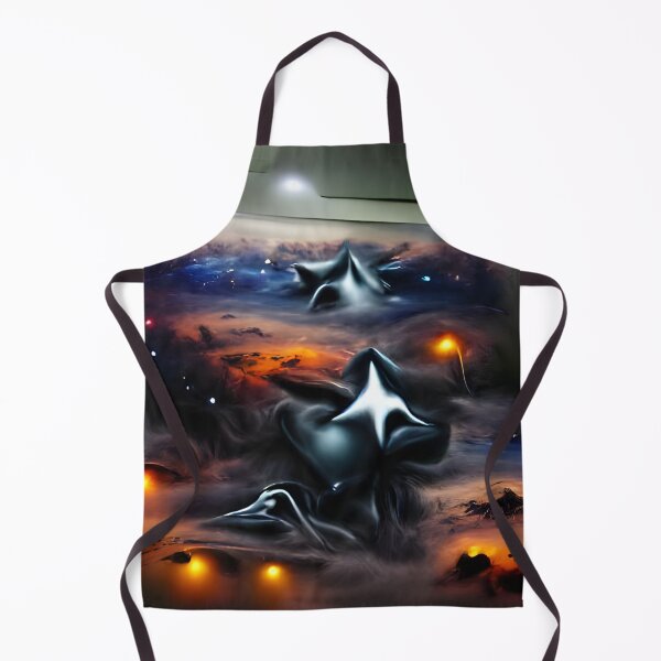 Artikelvorschau, KI-generierte Kunst, Sterne sind nur in der Dunkelheit der Airbrush-Kunst sichtbar entworfen und verkauft von ACC .