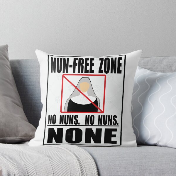 Item preview, Nun Free Zone  designed and sold by JesseSani.