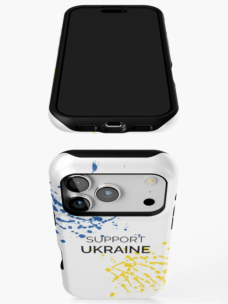 Thumbnail 3 of 4, iPhone Case, Support Ukraine designed and sold by ReydaDesign.