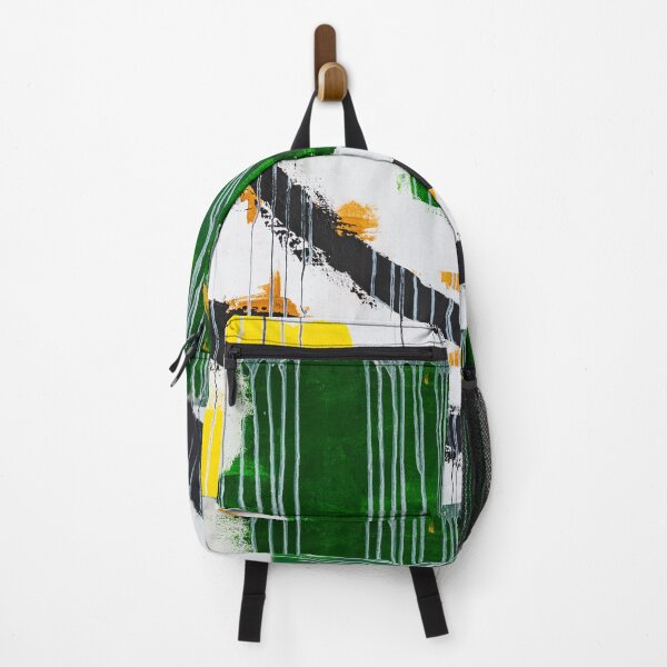 Item preview, Abstract yellow, green, black designed and sold by ArinasFineArt.