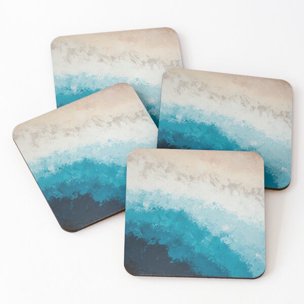 Item preview, Abstract seascape designed and sold by ArinasFineArt.