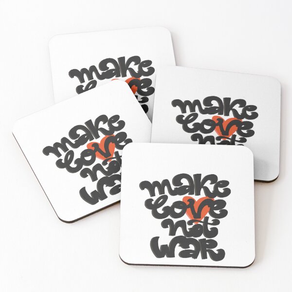 Item preview, Make love not war, peace design  designed and sold by DahabClub.
