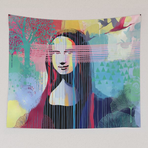 Item preview, Mona Lisa designed and sold by CatsAndDots.