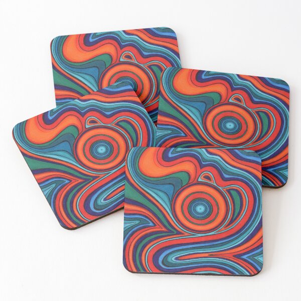 Item preview, Psychedelic Abstract 1 designed and sold by helenvjames.