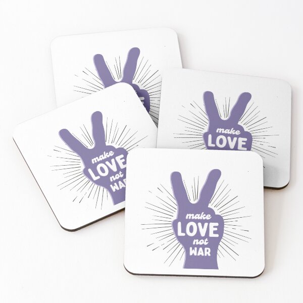Item preview, Make love not war victory  designed and sold by DahabClub.