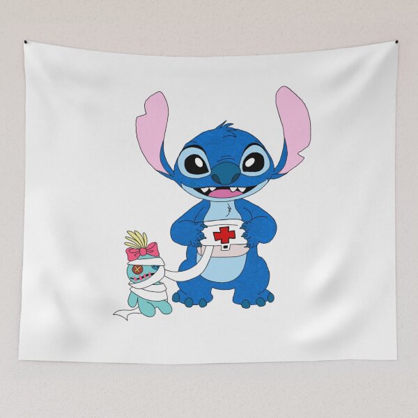Item preview, Stitch and scrump fanart  designed and sold by wildmoonent.