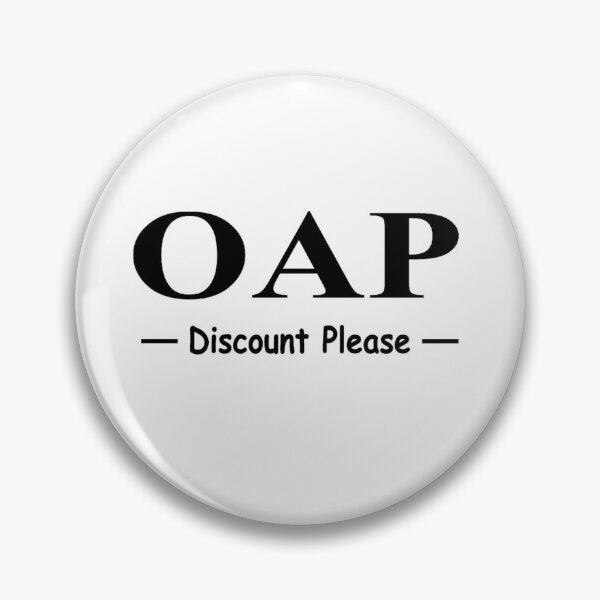 Item preview, Fun Novelty OAP Discount Please Image designed and sold by NovawayDirect.
