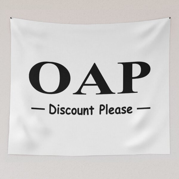 Item preview, Fun Novelty OAP Discount Please Image designed and sold by NovawayDirect.