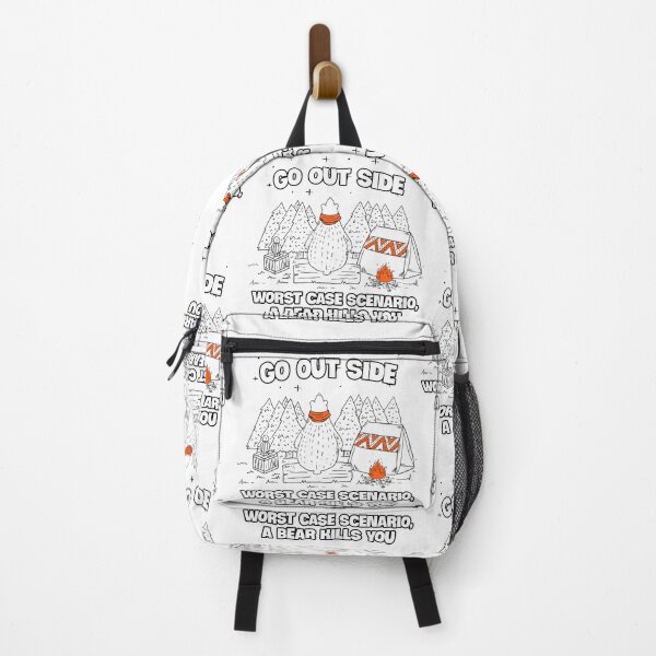 Item preview, Go Out Side Worst Case Scenario, A Bear Kill You designed and sold by GoldenBuffalo79.