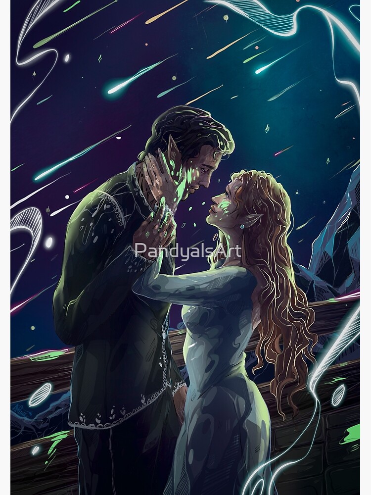 Feysand Starfall Poster By Pandyalsart Redbubble