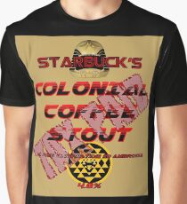 Starbuck's Colonial Coffee Stout Graphic T-Shirt