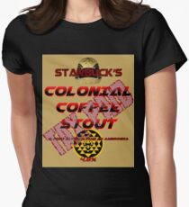 Starbuck's Colonial Coffee Stout Women's Fitted T-Shirt