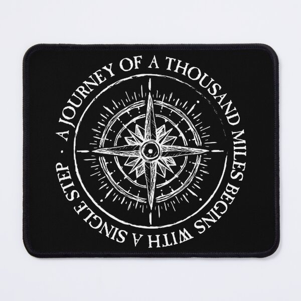 Item preview, Lao Tzu Compass Inspiration Quote designed and sold by designandclouds.