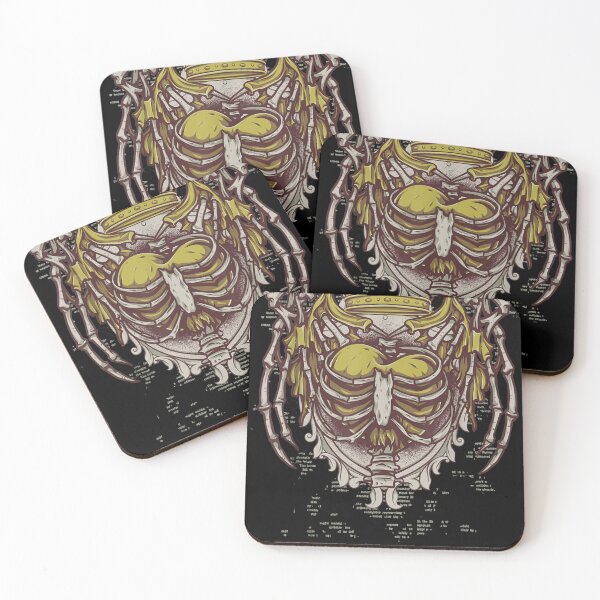 Item preview, Heart with a Crown trapped in a Rib Cage designed and sold by DeannaMarks.