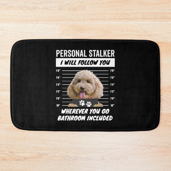 Item preview, Personal Stalker Dog – Apricot Cockapoo designed and sold by More Cute Dogs.