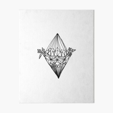 Shining diamond drawing black and white grunge on Craiyon