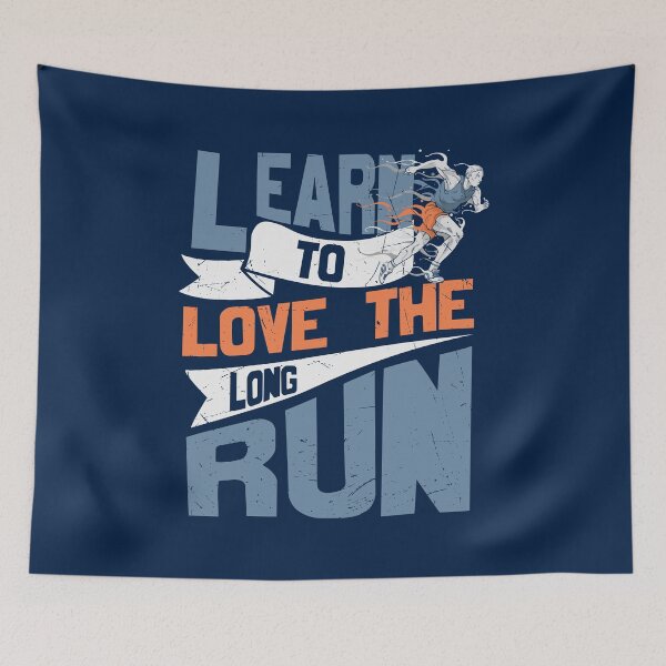 Item preview, Learn To Love The Long Run | Funny Running designed and sold by KrisSidDesigns.