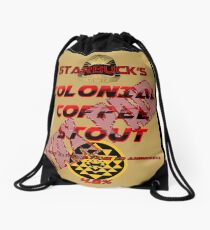 Starbuck's Colonial Coffee Stout Drawstring Bag