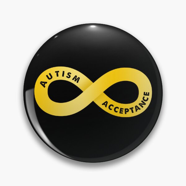 Item preview, Gold Infinity Symbol For Autism designed and sold by Luan Huynh.