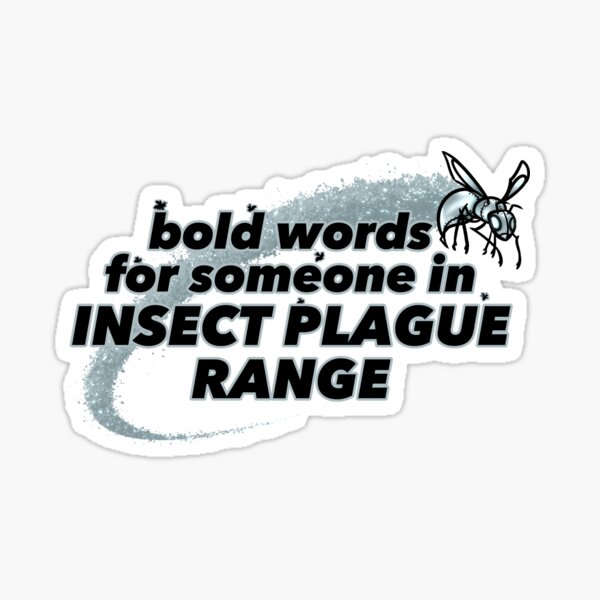 Item preview, Insect Plague Range designed and sold by RWDPodcast.