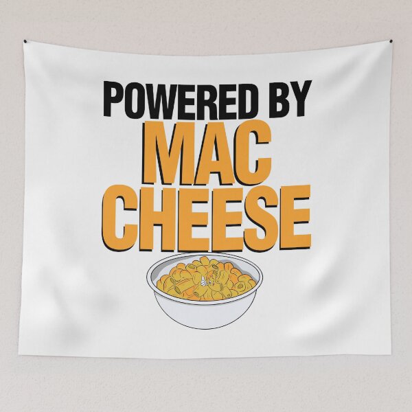 Item preview, Powered By Mac Cheese designed and sold by Bendthetrend.