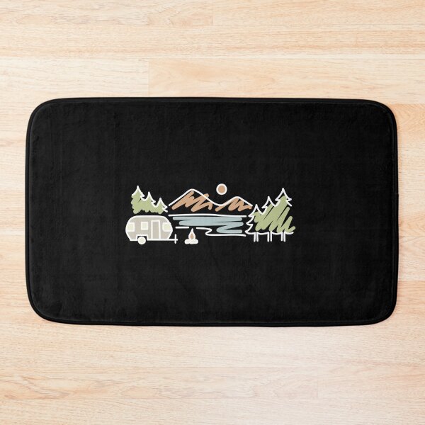 Item preview, Camping Next To The River designed and sold by GoldenBuffalo79.