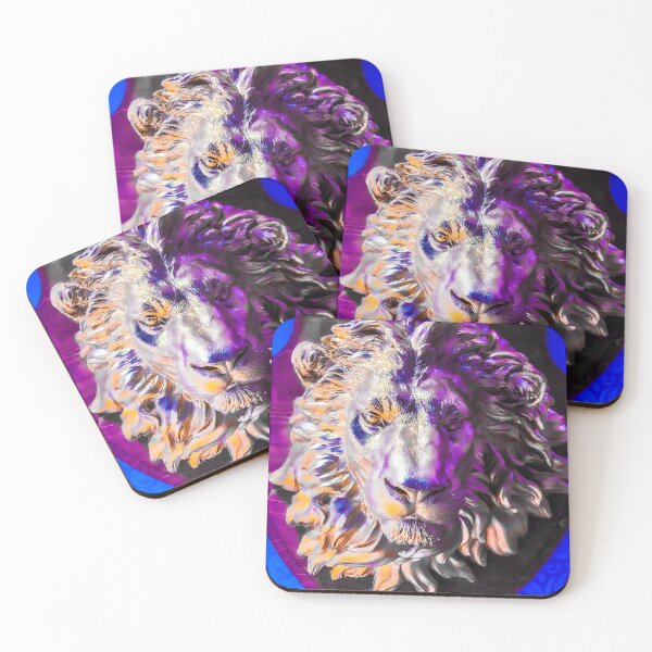 Item preview, Golden Majestic Lion's Head designed and sold by essentialimage.