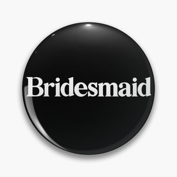 Item preview, Bridesmaid - Beautiful Typography designed and sold by heyluckyseven.