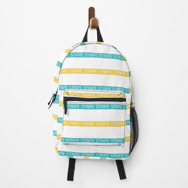 Item preview, Stripe - Turquoise and Yellow designed and sold by LAEC-Shop.