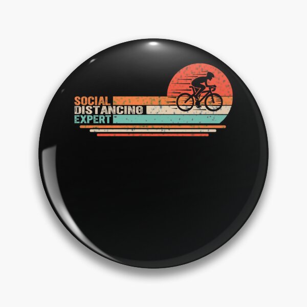 Item preview, Social Distancing Expert Cycling Vintag Bike Gift Essential T-Shirt designed and sold by ethenfran6.