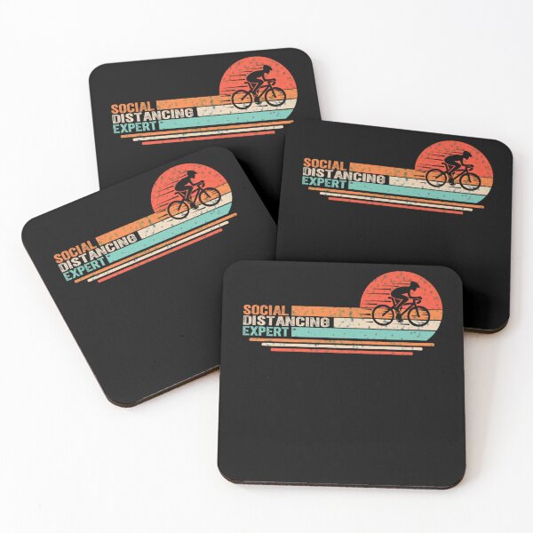 Item preview, Social Distancing Expert Cycling Vintag Bike Gift Essential T-Shirt designed and sold by ethenfran6.