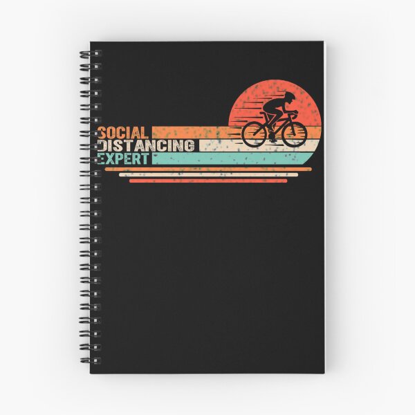 Item preview, Social Distancing Expert Cycling Vintag Bike Gift Essential T-Shirt designed and sold by ethenfran6.