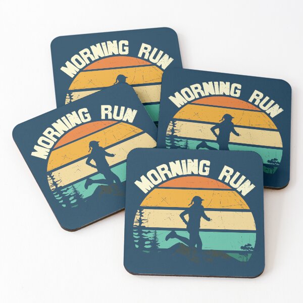Item preview, Morning Run | Retro Running designed and sold by KrisSidDesigns.