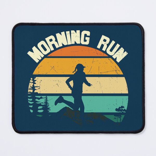 Item preview, Morning Run | Retro Running designed and sold by KrisSidDesigns.